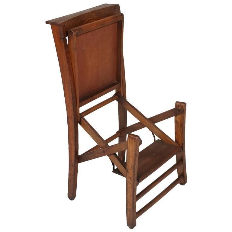 Church Chair Faldstool Art Nouveau Santo Antonio Cathedral Wax Polished photo furniture