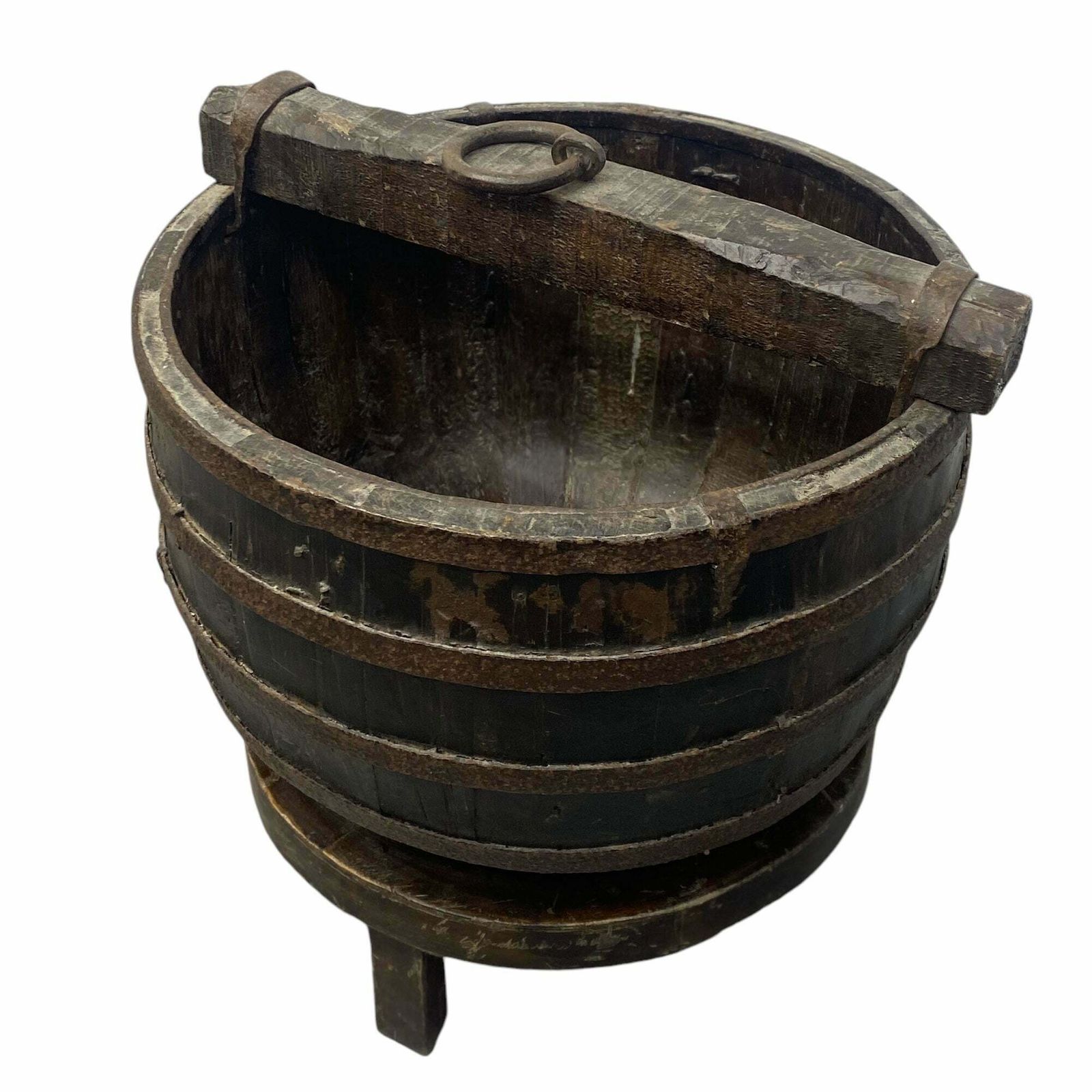 Chinese Well Garden Planter, Oriental photo Garden Decor