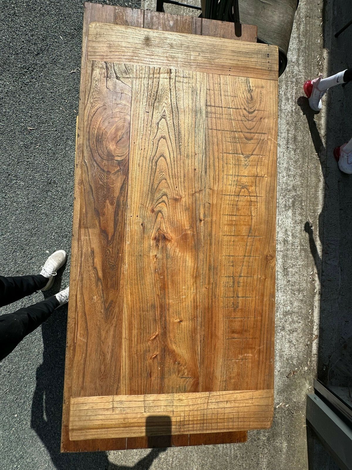 1no Hardwood Table Top 600x1200mm