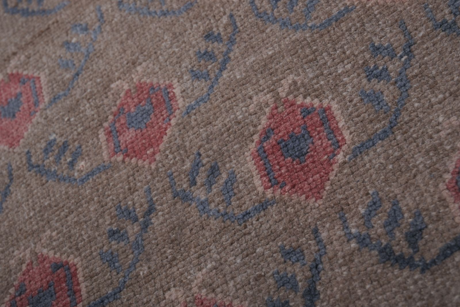 Anatolian Turkish Hand Knotted Runner 2'7'' X 6'2'' photo vintage