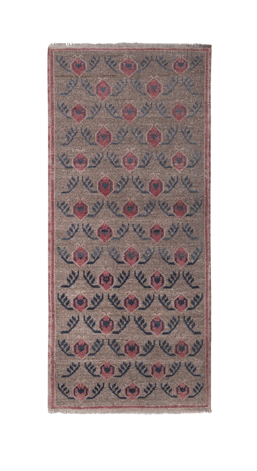 Anatolian Turkish Hand Knotted Runner 2'7'' X 6'2''