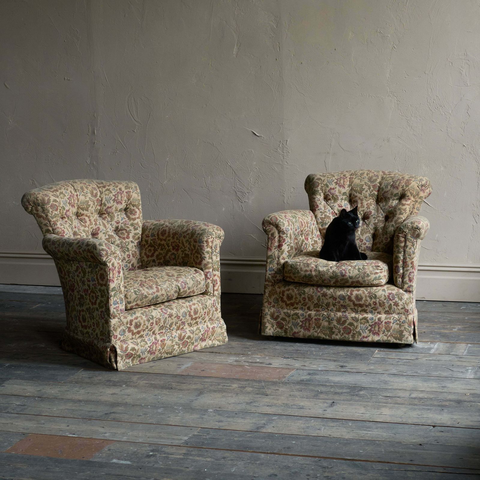 Pair Of Howard Woodstock Style Chairs photo furniture
