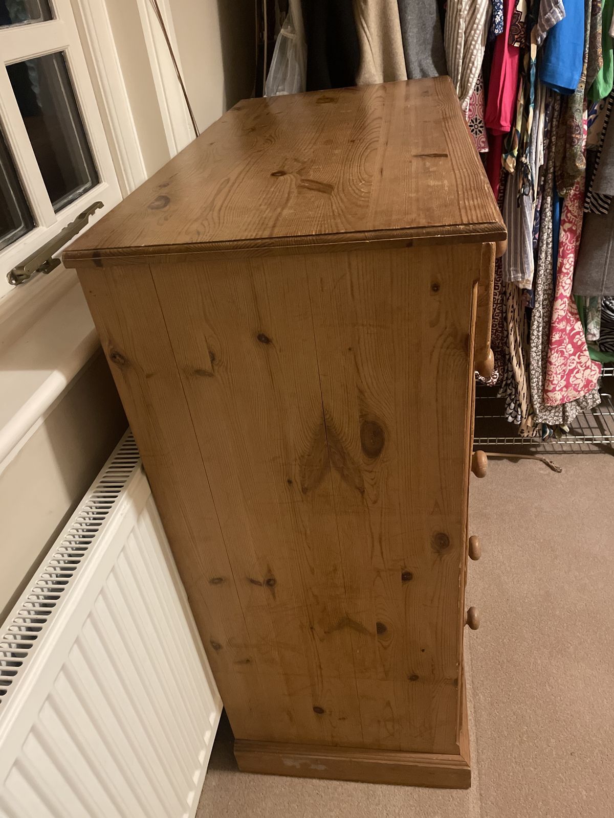 Pine Chest Of Drawers photo for sale