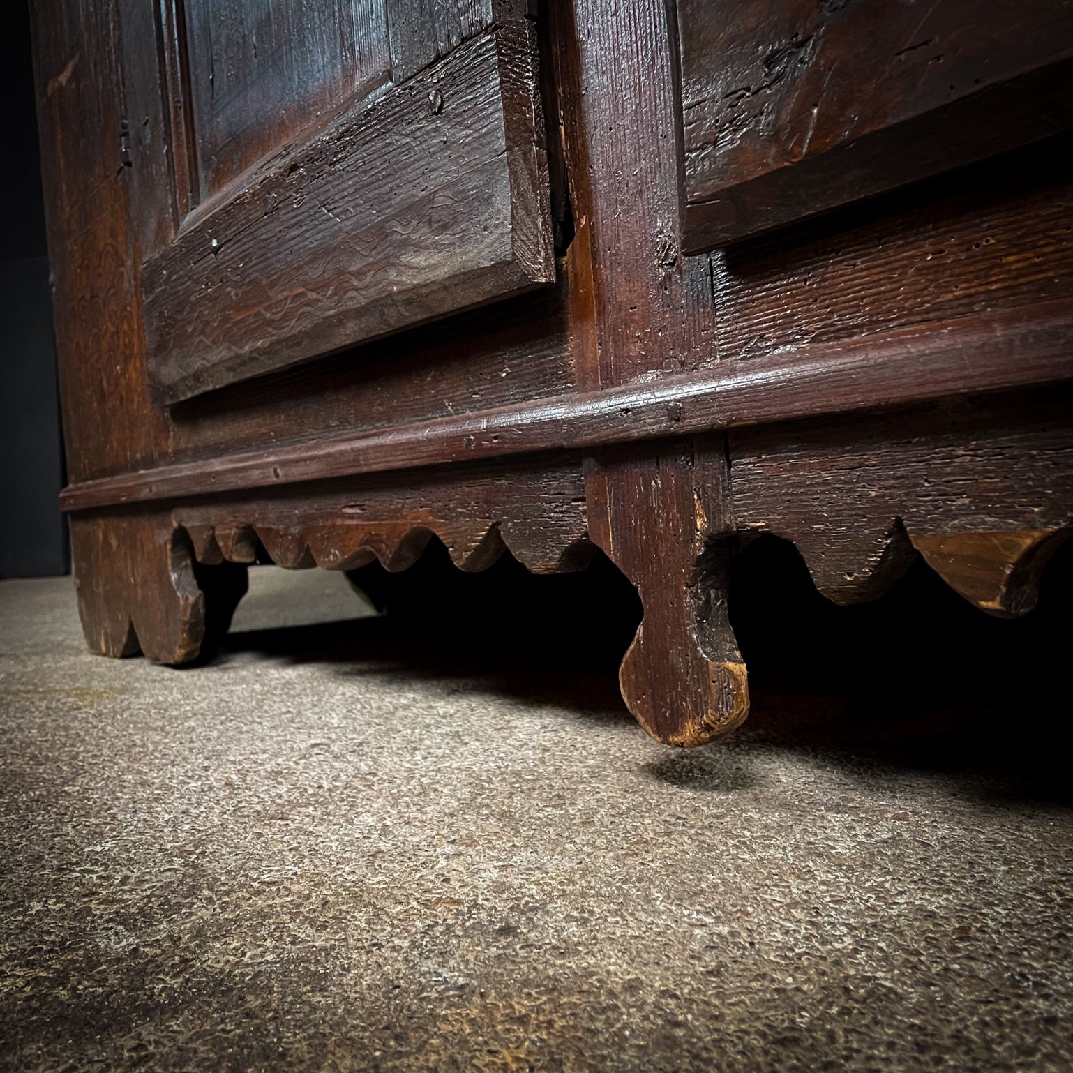 photo furniture Country 18th Century Swedish Folk Art Wardrobe