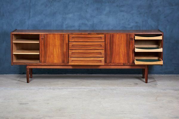 Rosewood Sideboard By Johannes Andersen For Uldum Furniture Factory, 1960s photo for sale