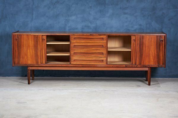 Rosewood Sideboard By Johannes Andersen For Uldum Furniture Factory, 1960s photo Furniture
