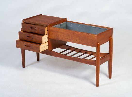 Scandinavian Planter By Arne Wahl Iversen, Denmark, 1960s photo furniture