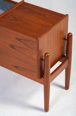 Scandinavian Planter By Arne Wahl Iversen, Denmark, 1960s photo vintage