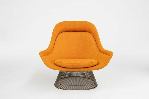 Model 1705 Easy Chair And Ottoman Set By Warren Platner For Knoll, 1966, Set Of 2 photo 10502.0