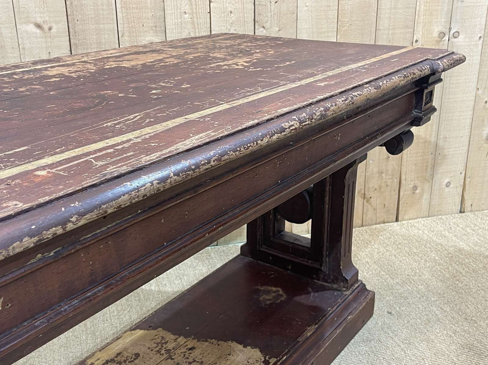 Console From The End Of The 19th Century In Painted Wood photo 2380.0