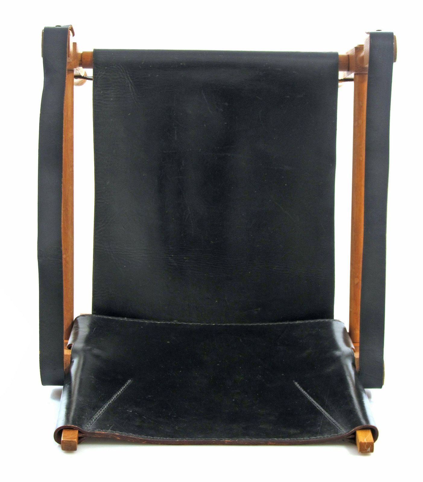 Black Leather Safari Chair By Wilhelm Kienzle For Wohnbedarf photo Furniture