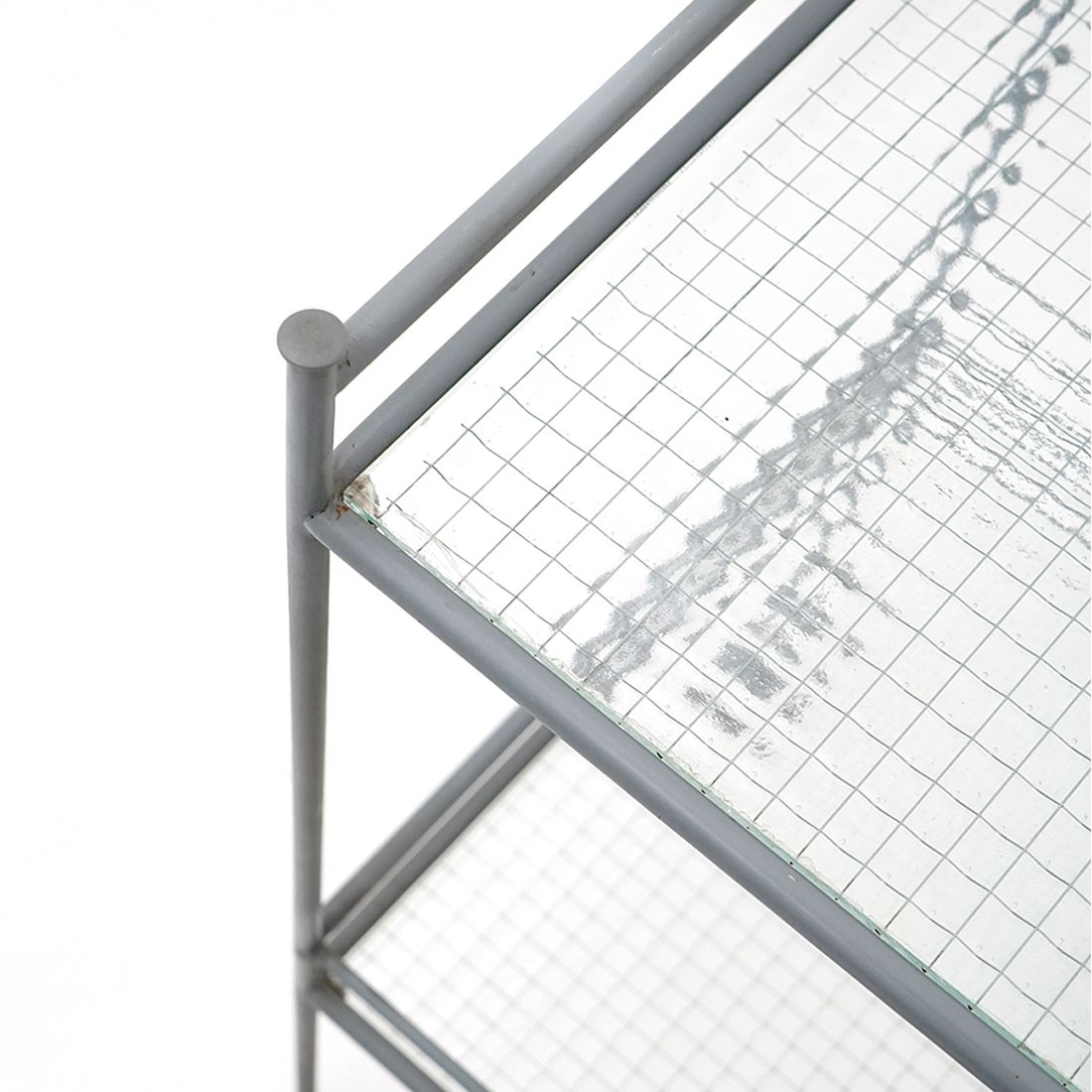 photo furniture Metal And Glass Service Trolley, 1980s