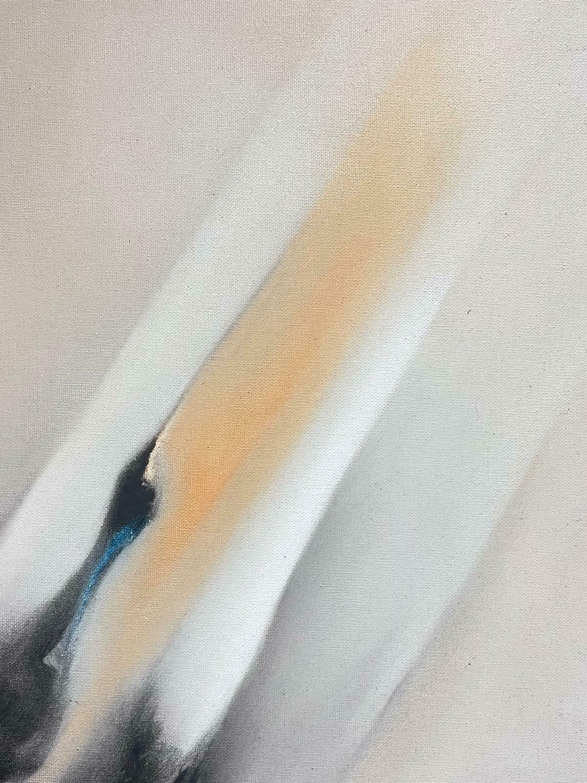 Jack Penouelcontemporary French Surrealist Oil Painting Evolving Shapes And Movement photo for sale