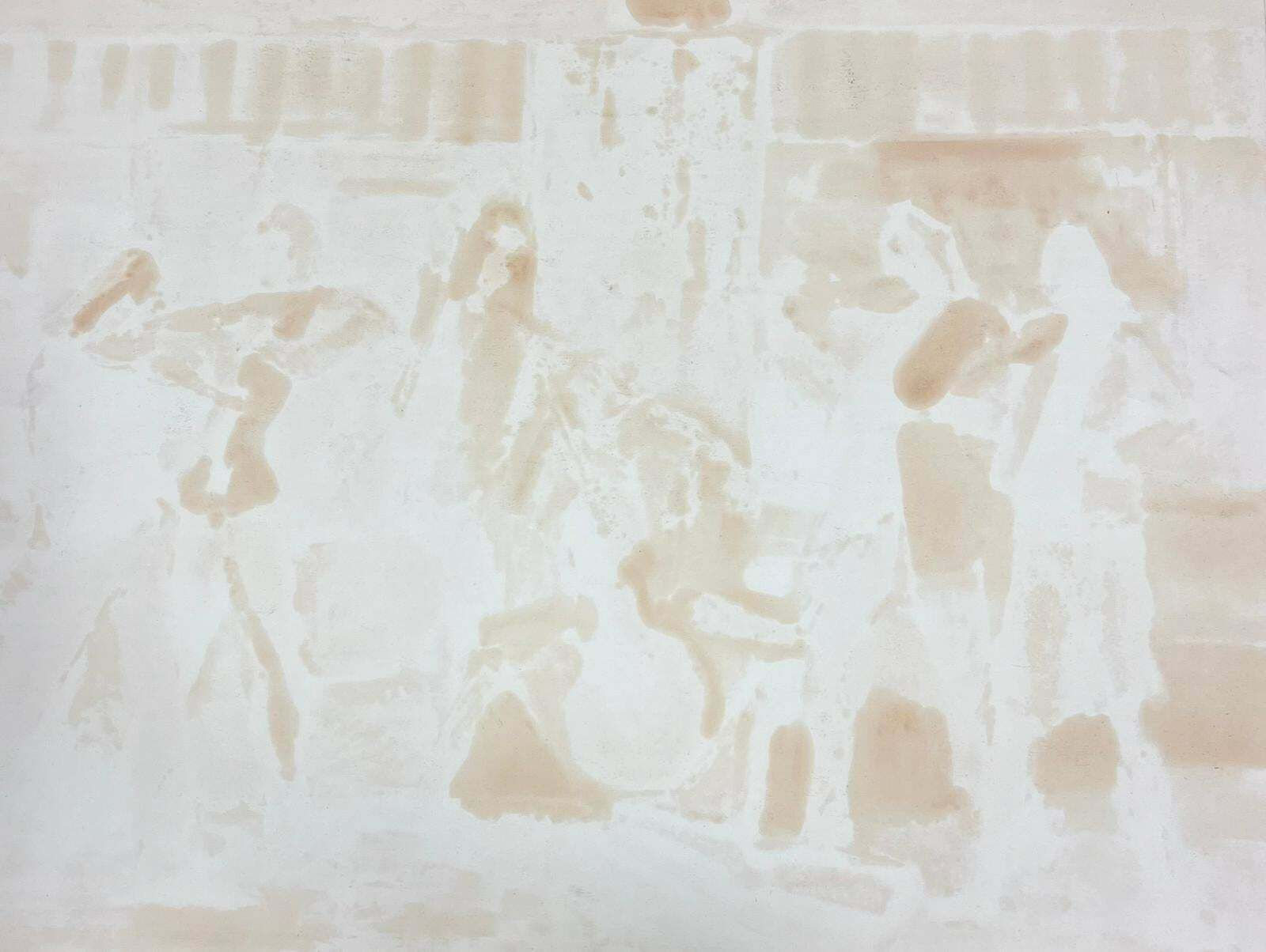 Guy Nicod The String Band Performing In Street  20th Century French Modernist Painting photo vinterior