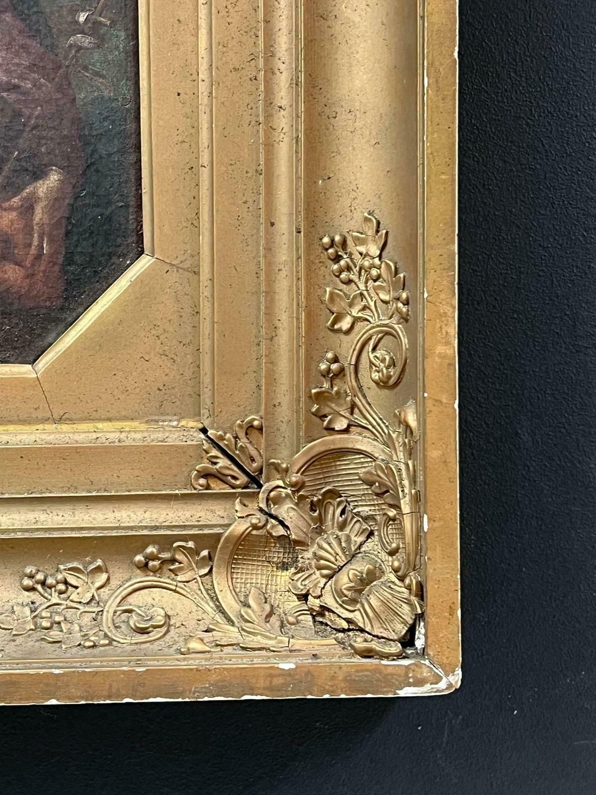 photo furniture 18th Century Italian Old Masterthe Madonna With Christ Child & St. John Fine 18th Century Italian Old Master