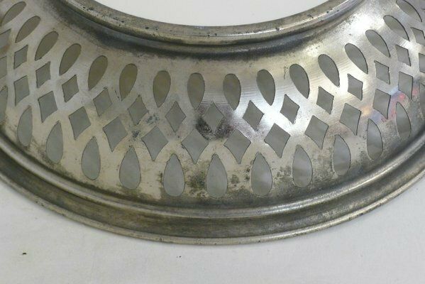 Late 19th Century Earthenware & Metal Bread Basket By Max Dannhorn, 1890s photo Home Decor