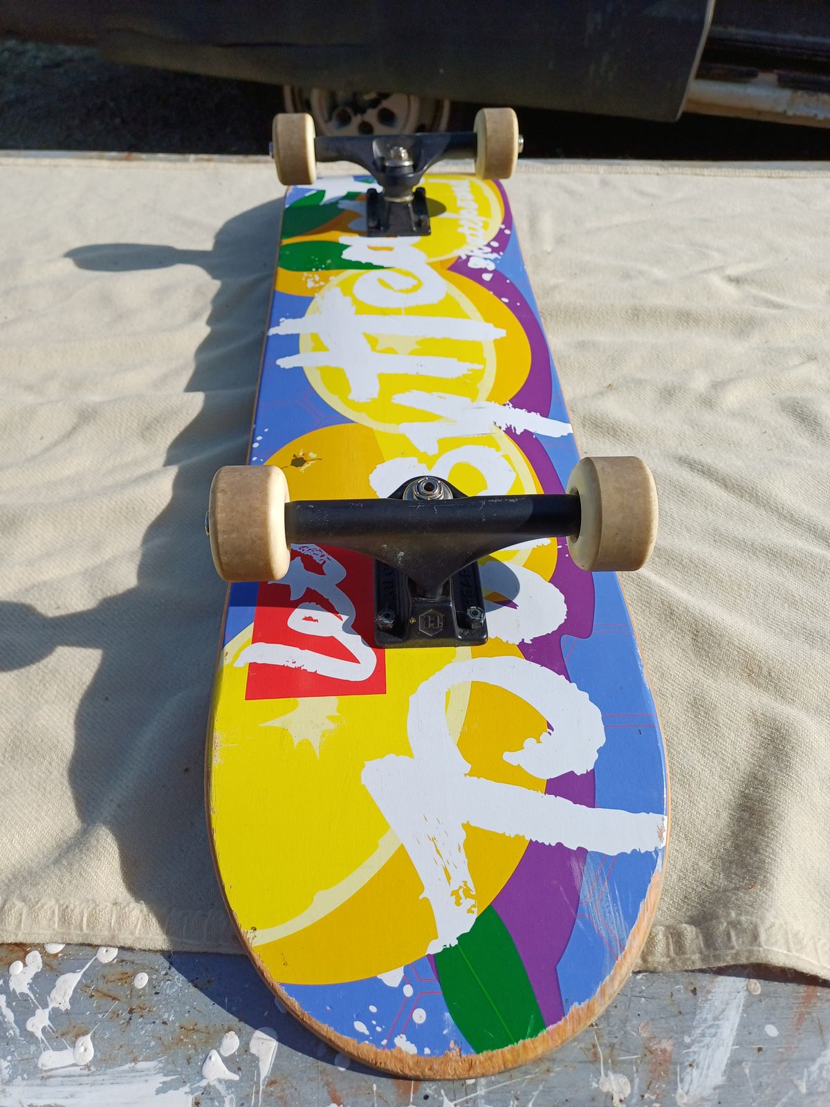 photo for sale Skate Do By Heart With Billboard From The Year 1978