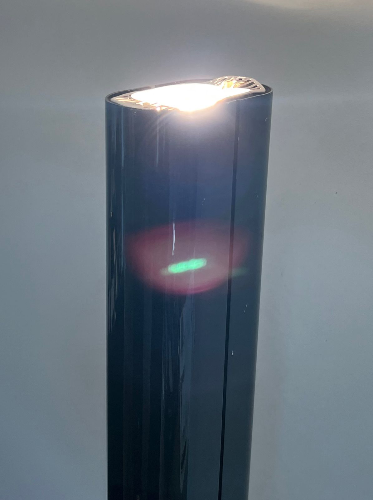 photo buy Halogen Floor Lamp Model Megaron In Black Lacquered Metal By Gianfranco Frattini