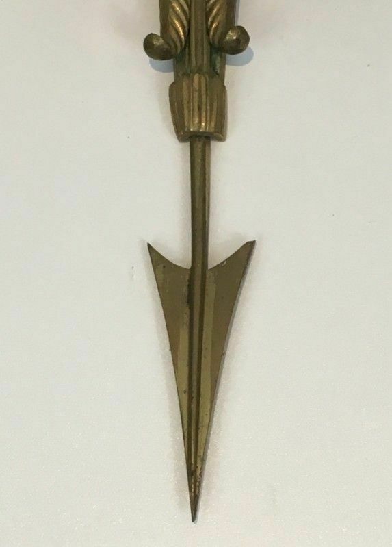 photo furniture Pair Of Large Appliques With Quiver, Arrow And Eagle Head