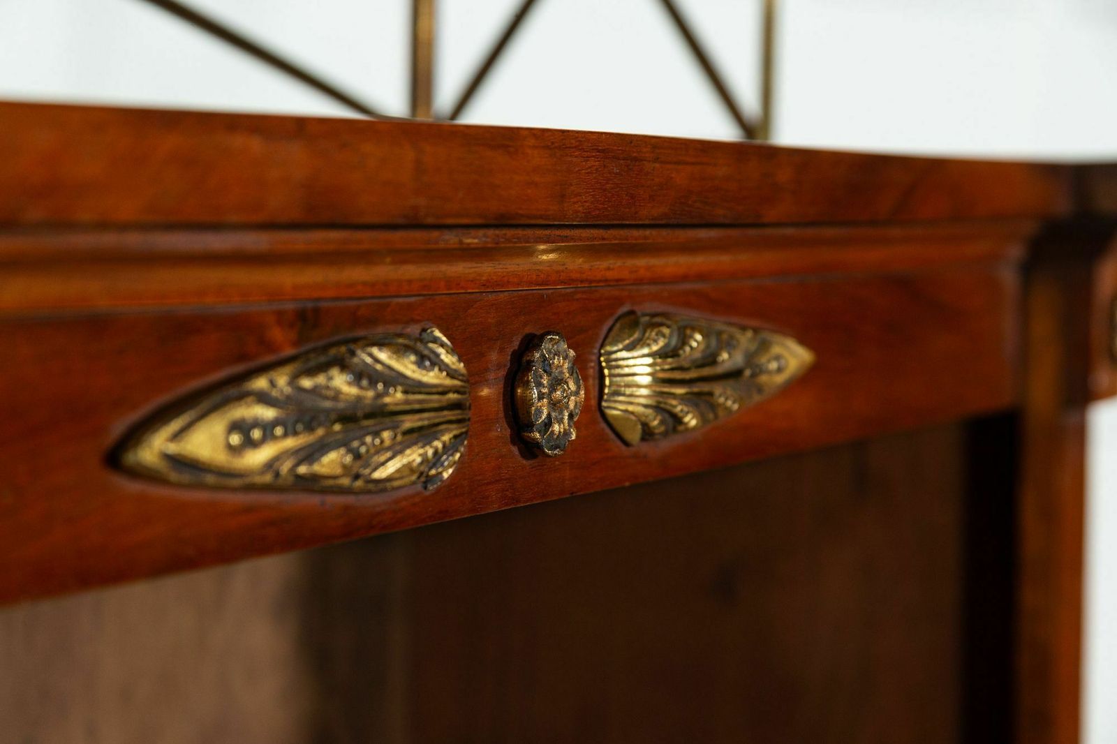 photo for sale French 19thc Empire Revival Mahogany Bookcase