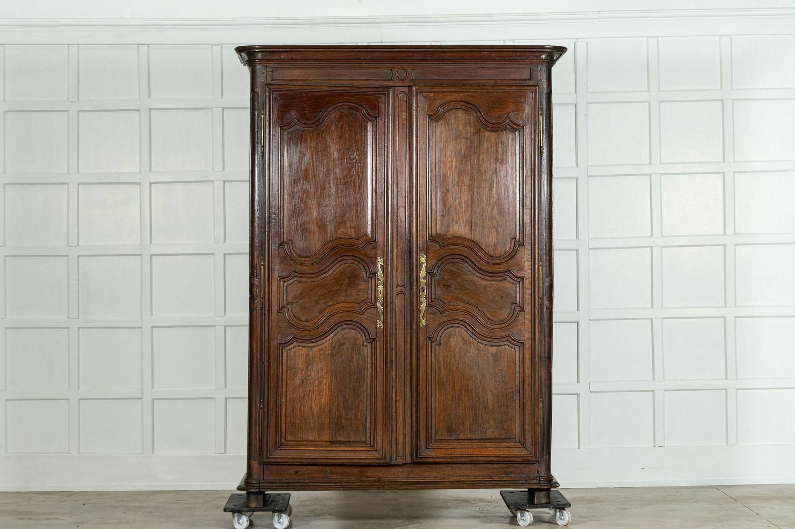 19thc French Oak Armoire, 1800s