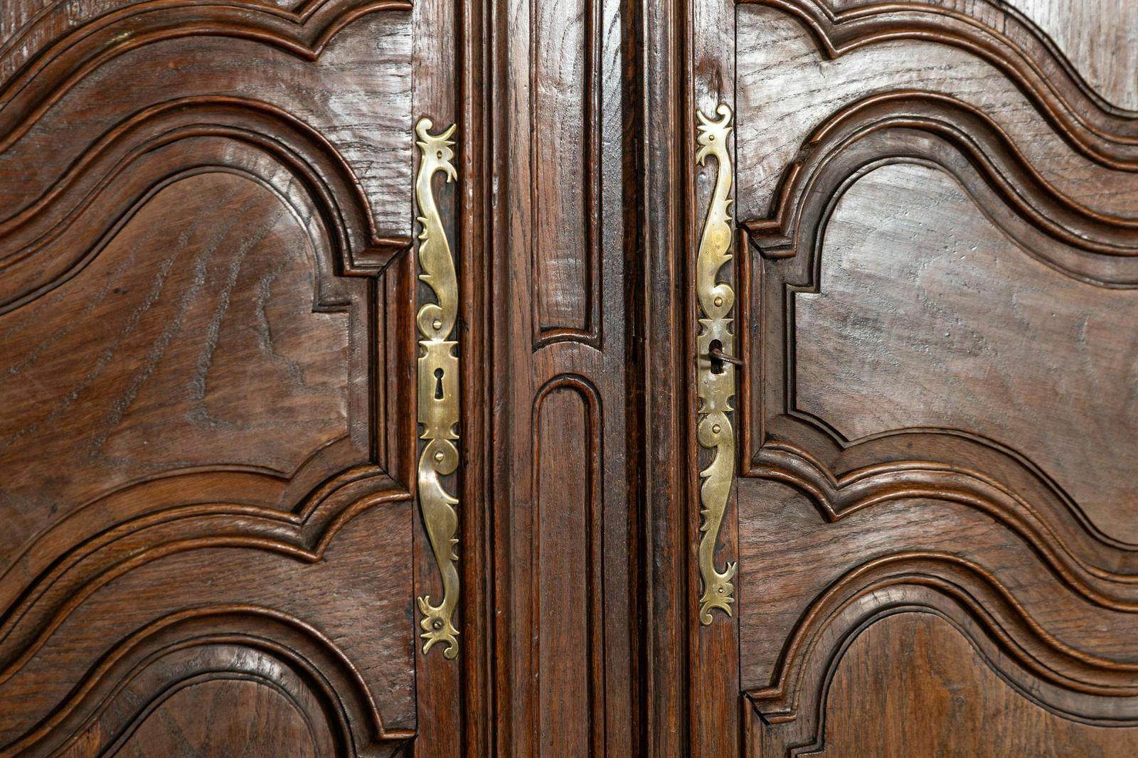 19thc French Oak Armoire, 1800s photo furniture