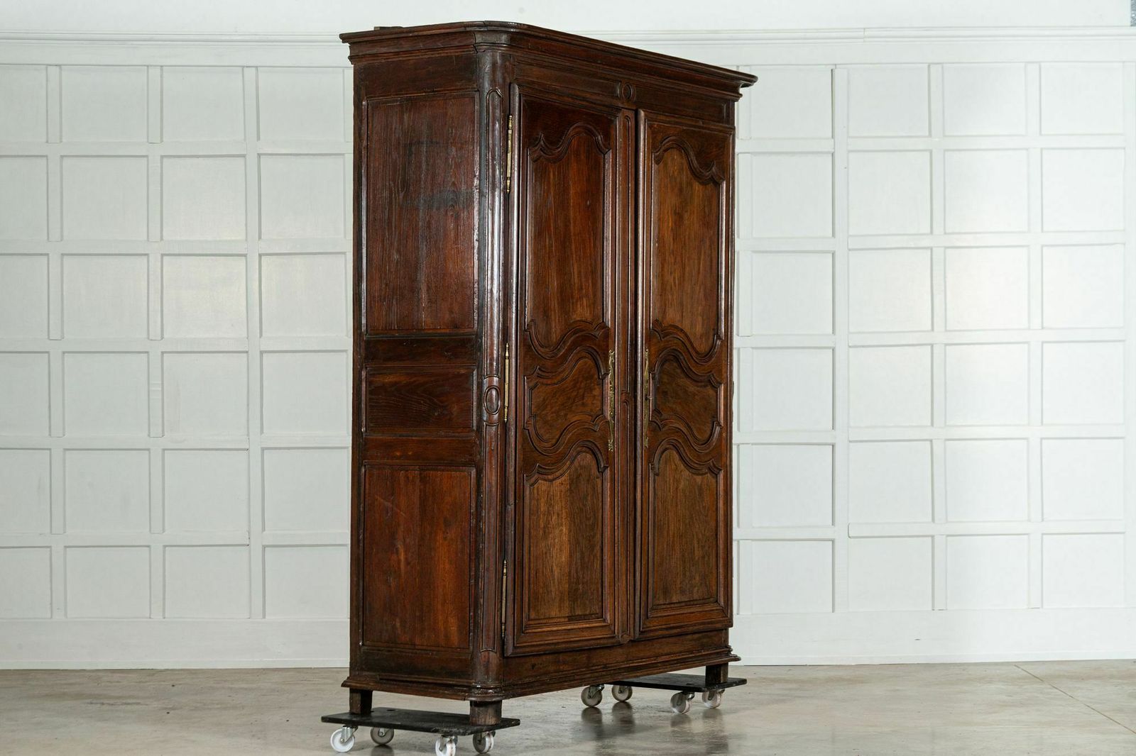 19thc French Oak Armoire, 1800s photo Furniture