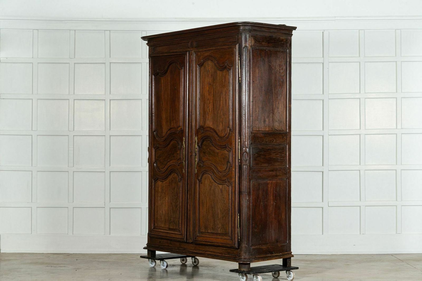 19thc French Oak Armoire, 1800s photo vinterior