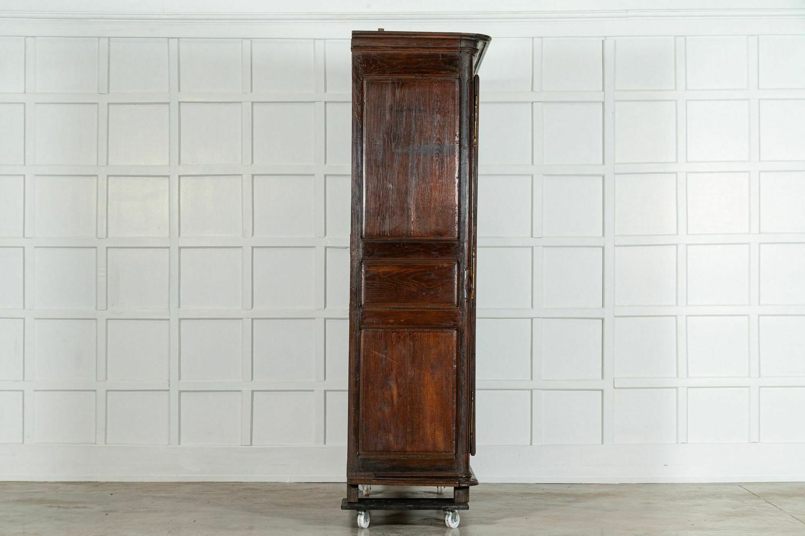 19thc French Oak Armoire, 1800s photo vintage