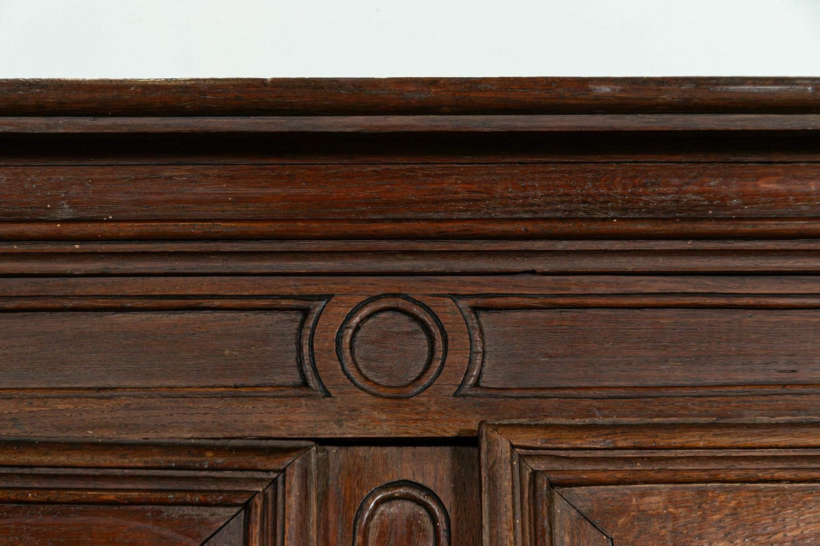 3853.0 19thc French Oak Armoire, 1800s photo