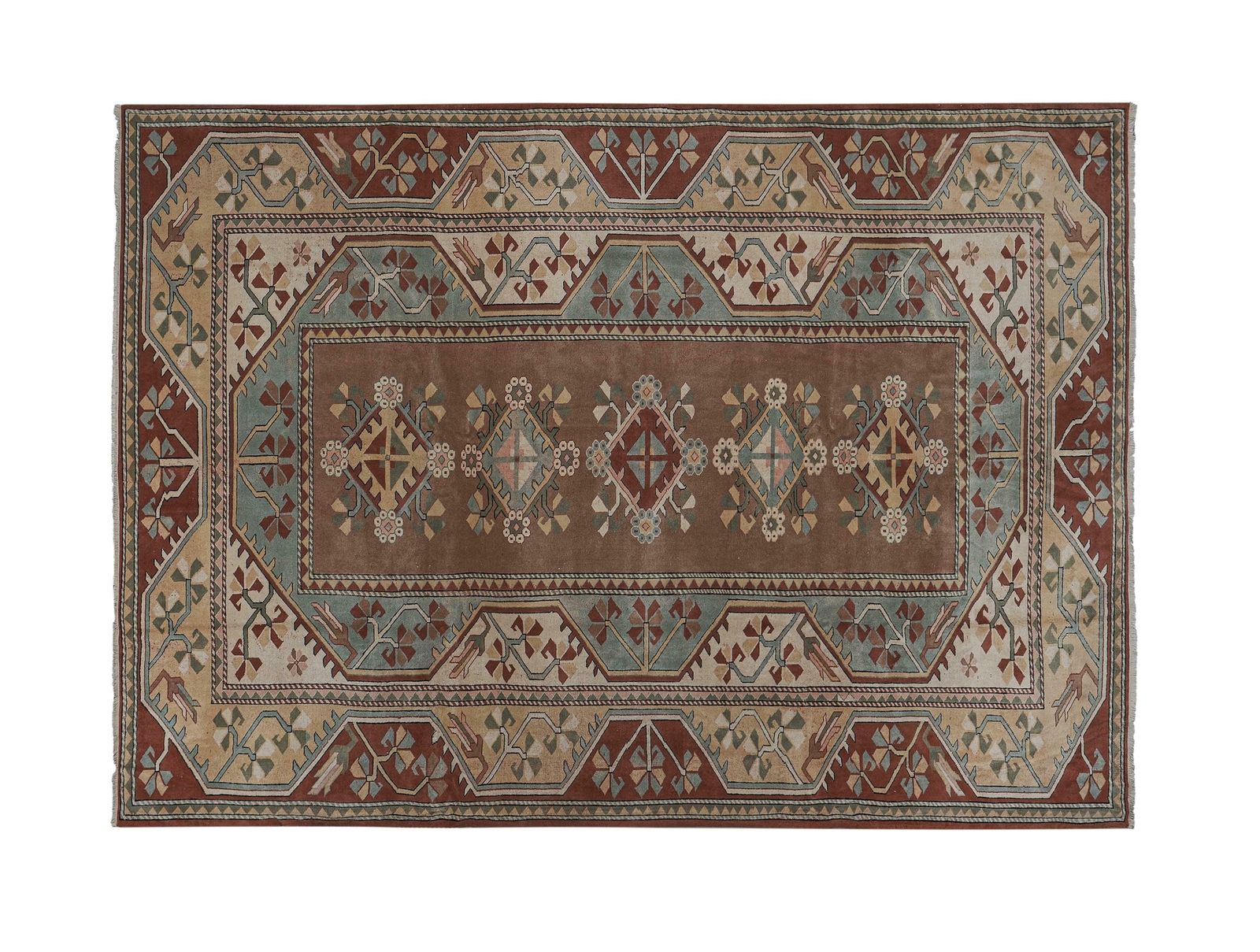 Turkish Milas Rug With Soft Color 8'4'' X 12'2'' photo furniture