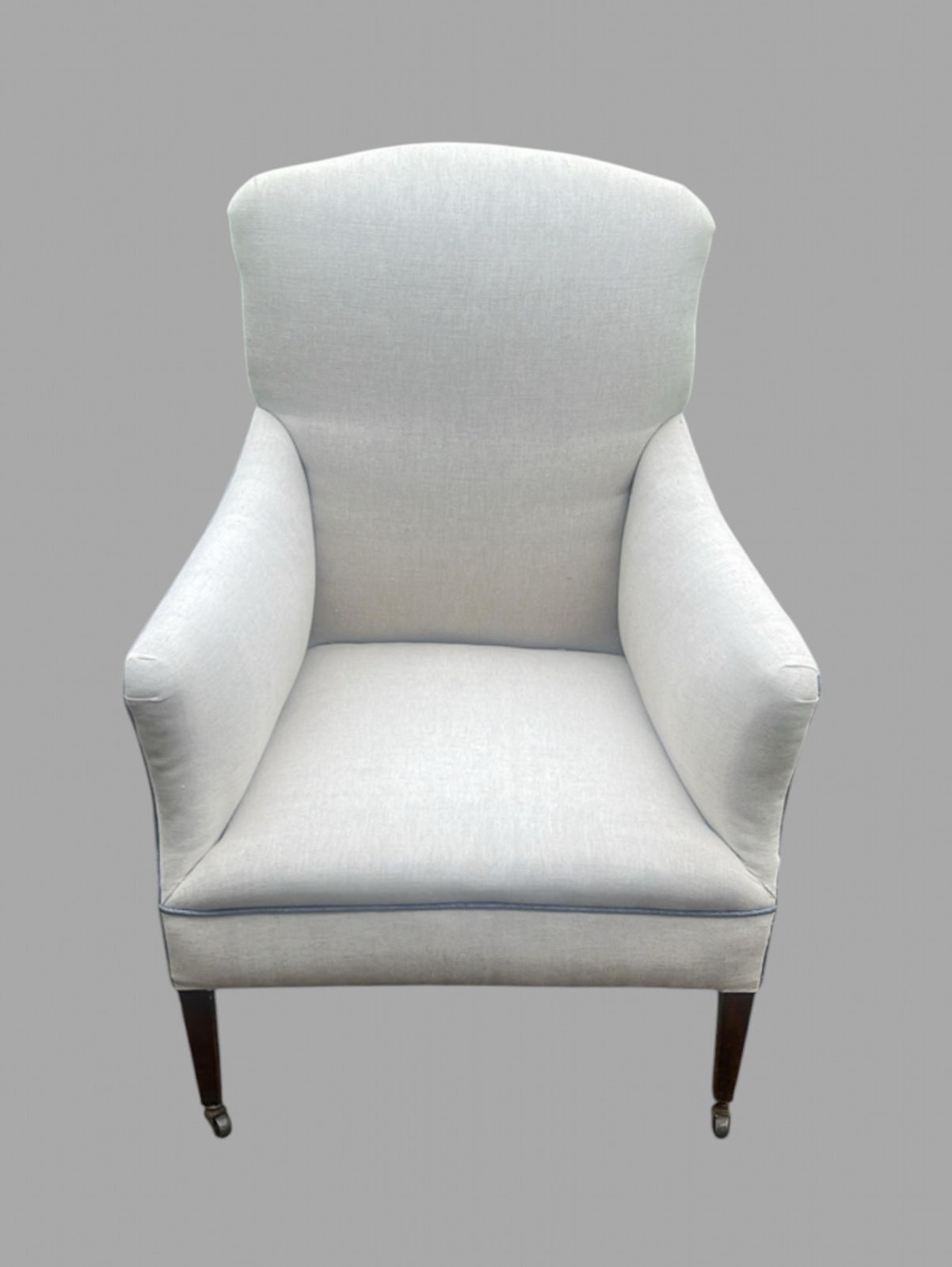 An Attractive Traditional Edwardian Fireside Armchair