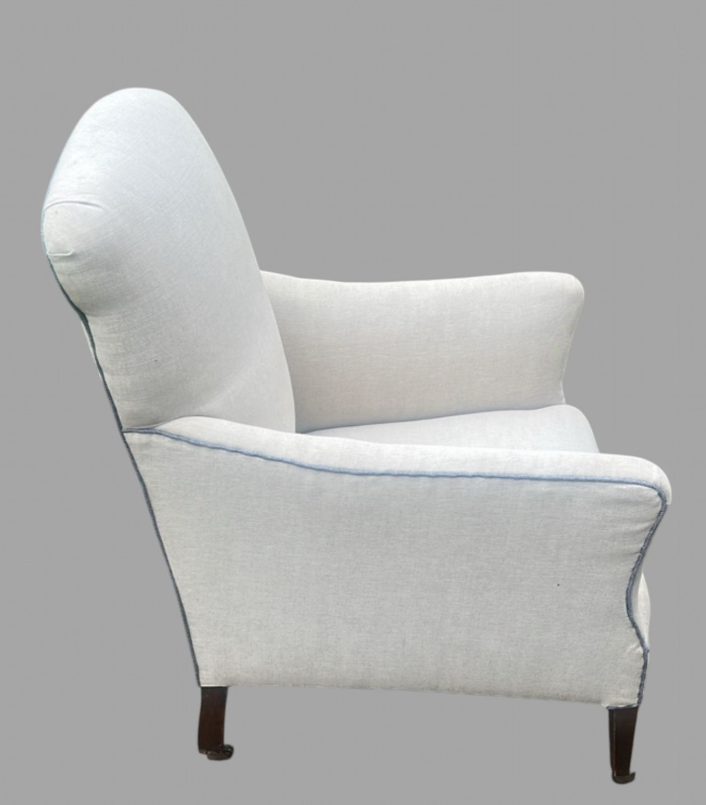 An Attractive Traditional Edwardian Fireside Armchair photo furniture