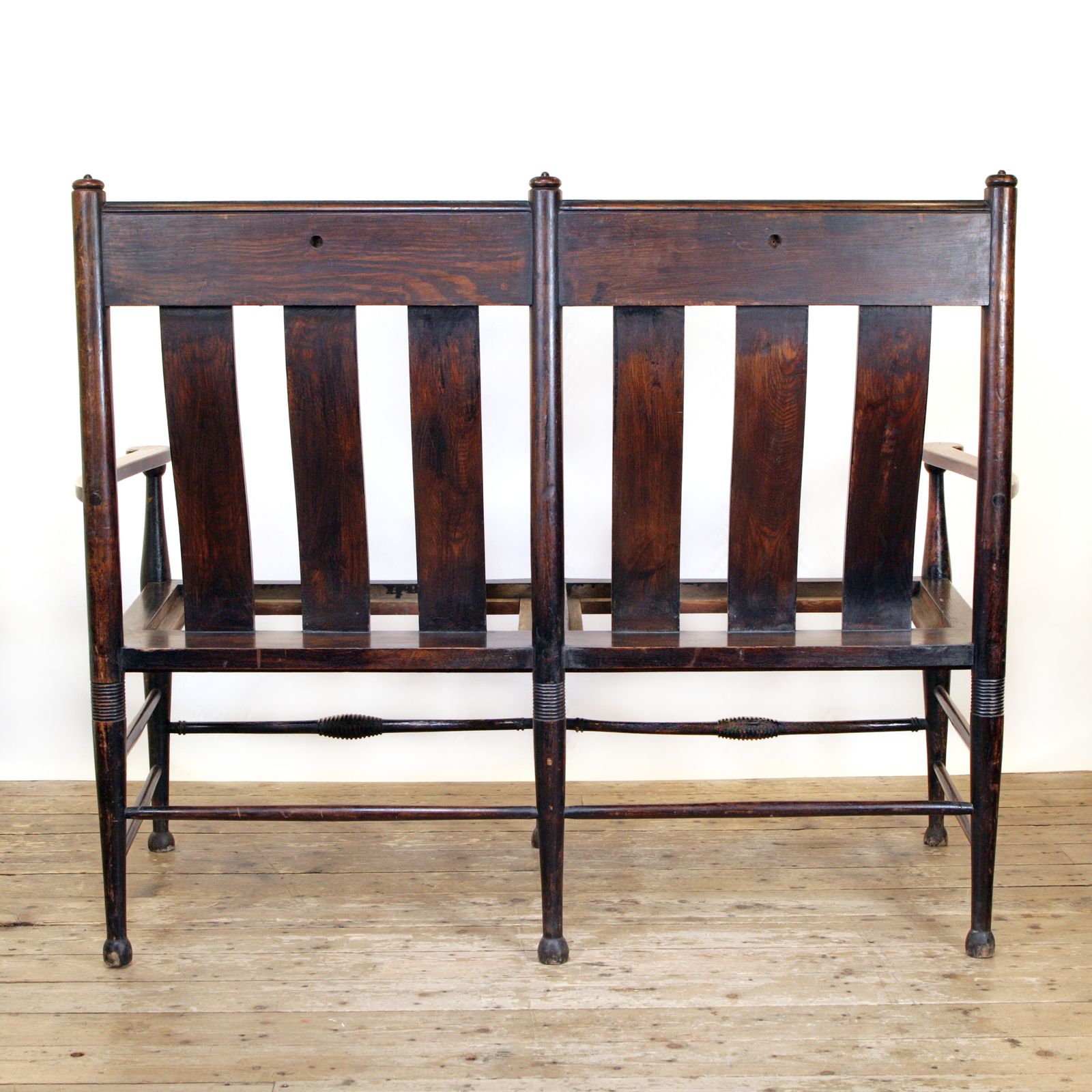 A Rare George Walton Settle By William Birch For Liberty & Co.. photo buy