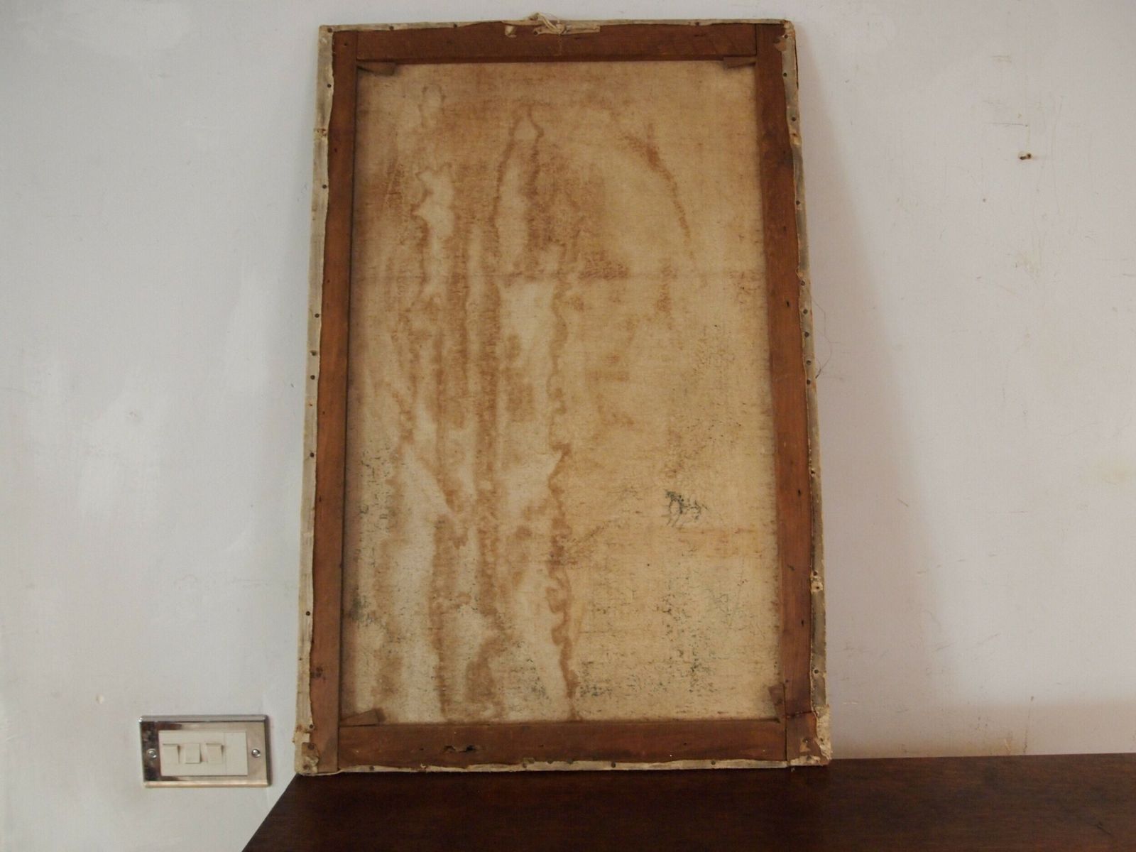 Winston Churchill Oil Canvas Dated 17th Feb 1953 photo buy