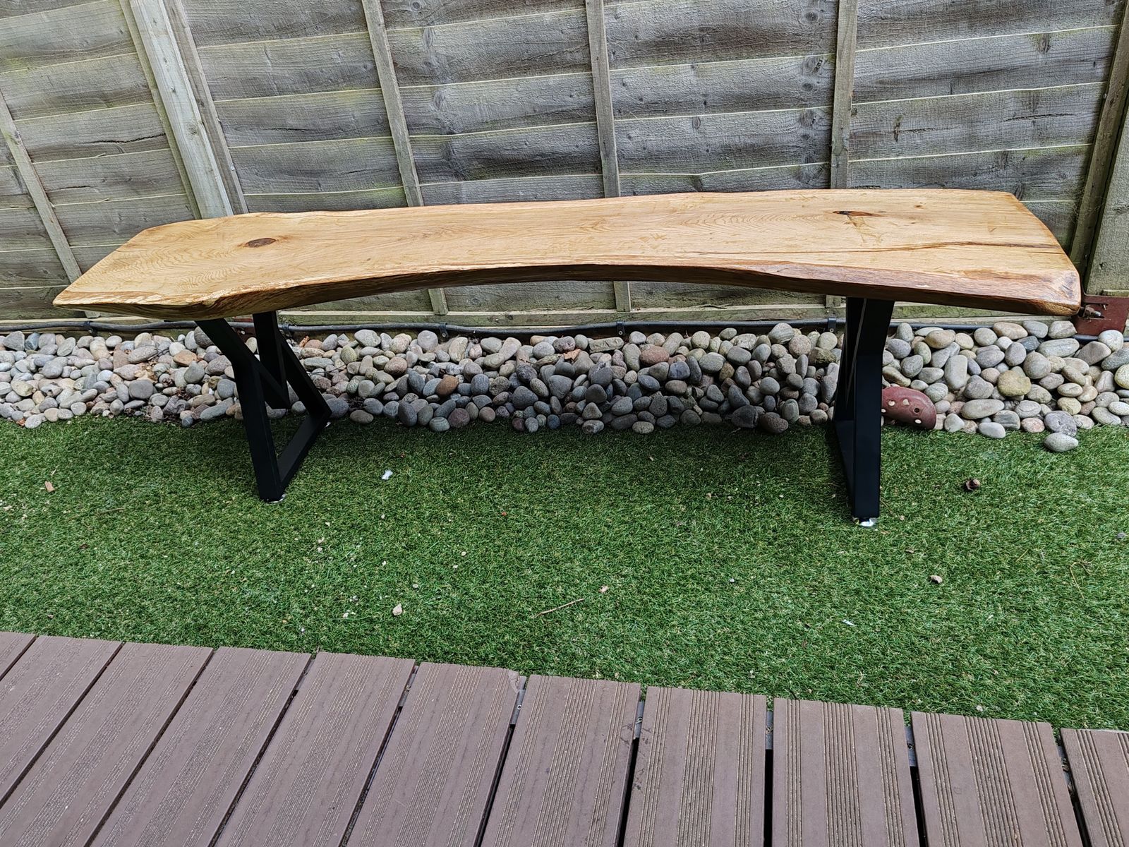 Rustic Oak Bench