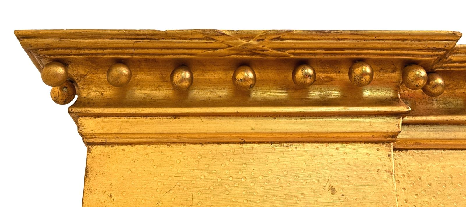 Regency Giltwood & Gesso Overmantle Mirror (England, Circa 1820) photo Home Decor