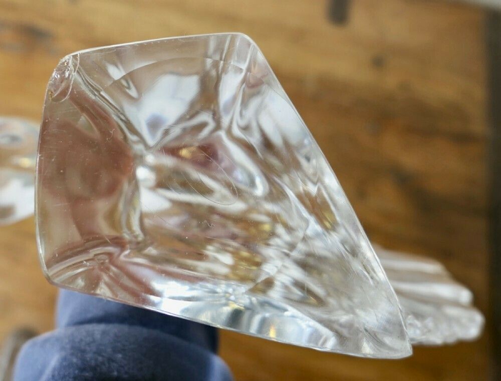 An Elegant Crystal Head Of A Horse Signed By Daum Of Nancy France photo vintage
