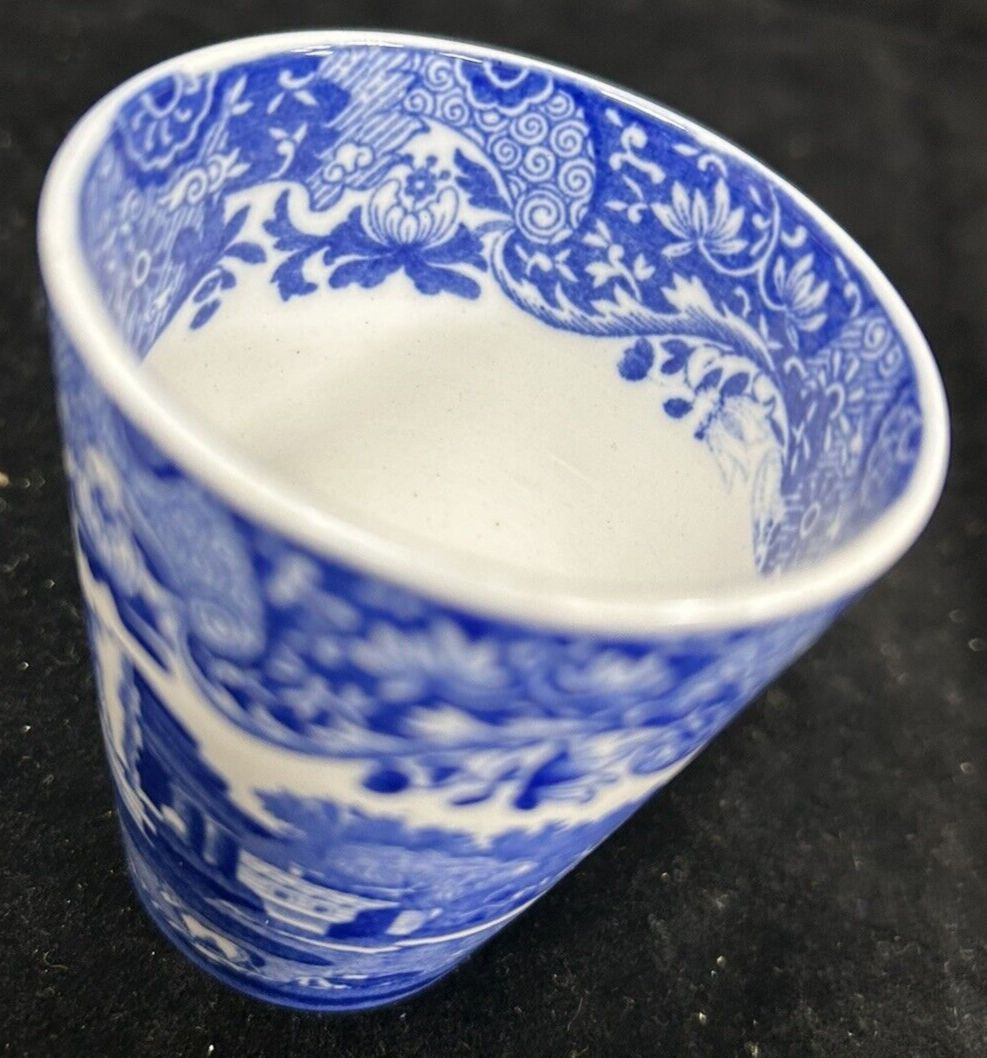 Vintage Copeland Spode Blue Italian Beaker Blue Backstamp photo buy