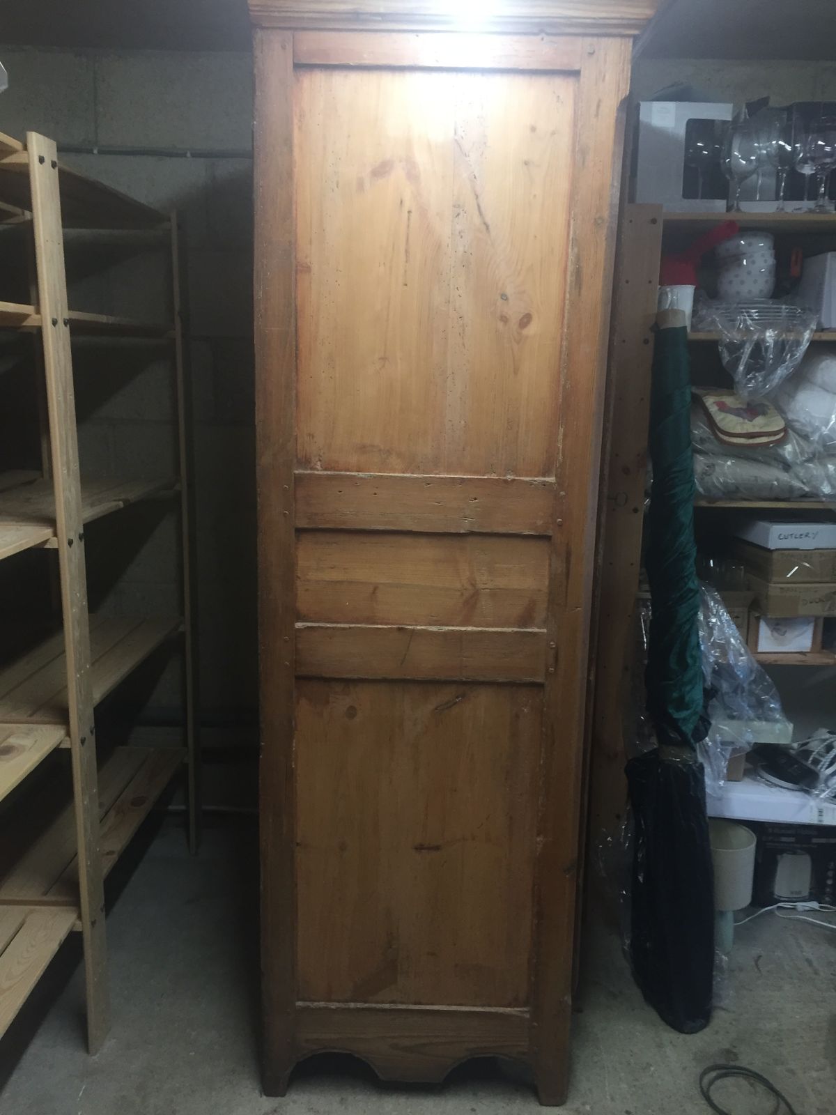 19th Century French Cherry Wood Armoire photo Furniture