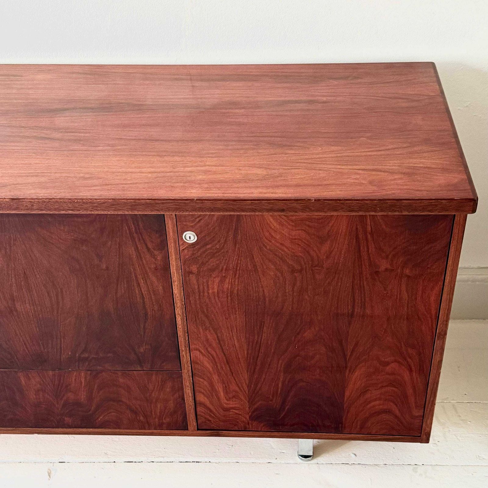 1970s Retro Rosewood And Chrome Gordon Russell Sideboard photo buy