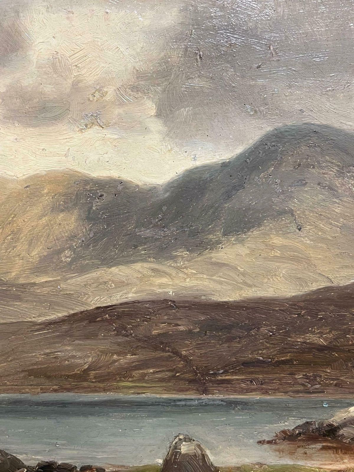 Alexander Williamskillary Bay Leenane Connemara Ireland Antique Oil Painting Lake Landscape photo 1927.0