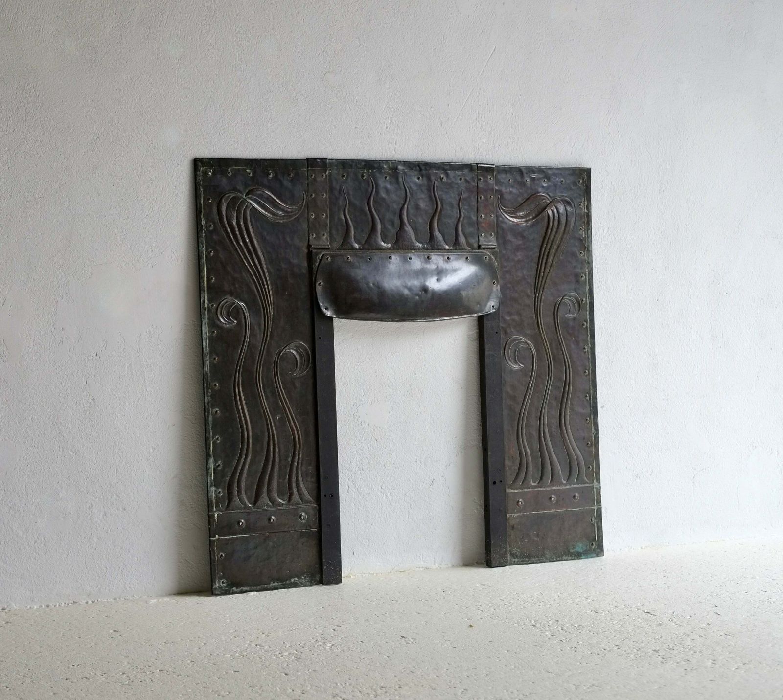 Arts & Crafts Copper Fire Surround photo furniture