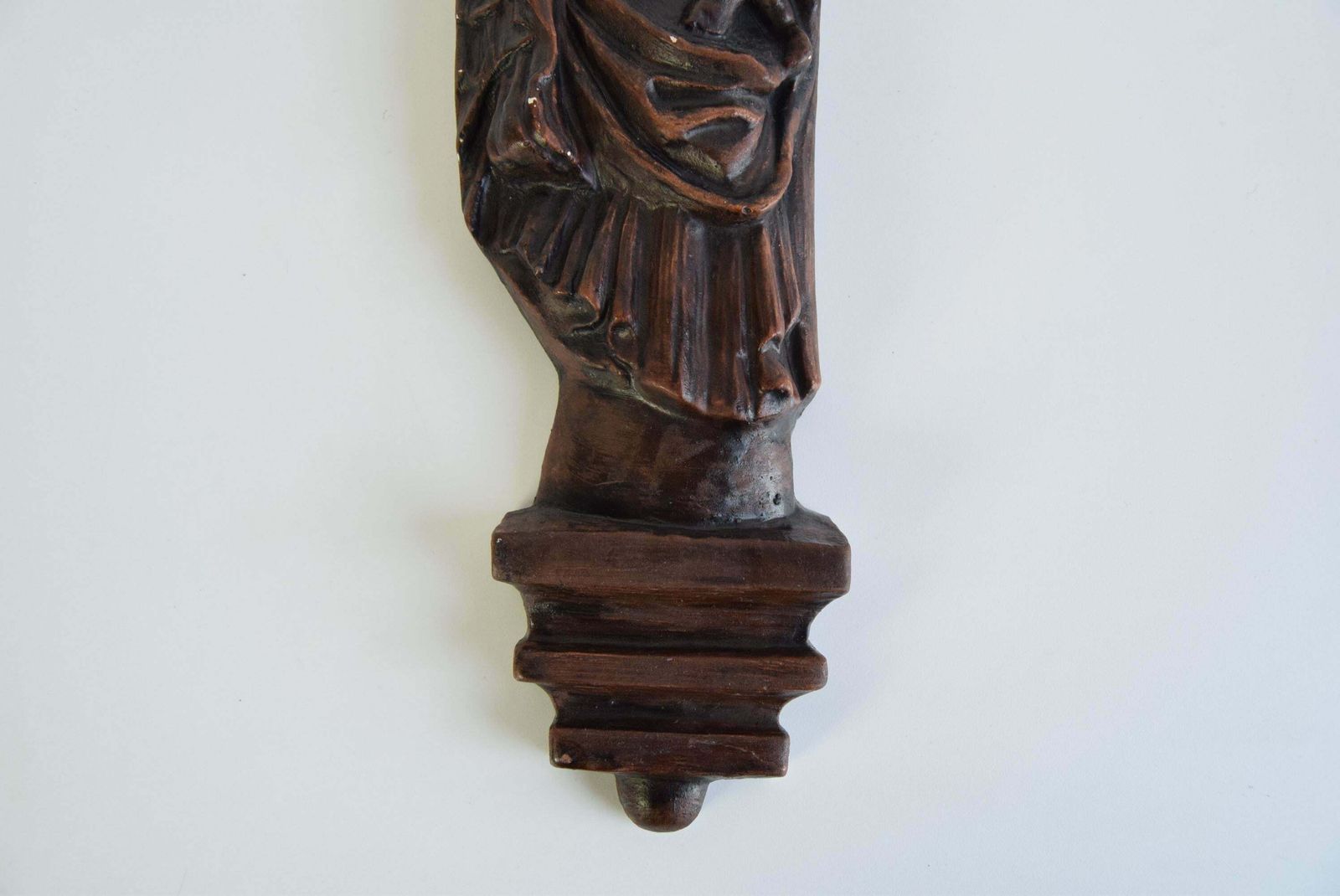 Wall Sculpture Of The Madonna And Child, Circa 1930 photo Art