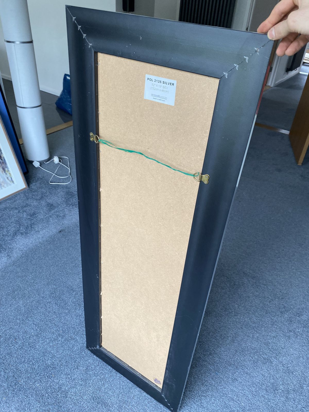 Stylish Full Length Mirror, Great Condition photo Home Decor