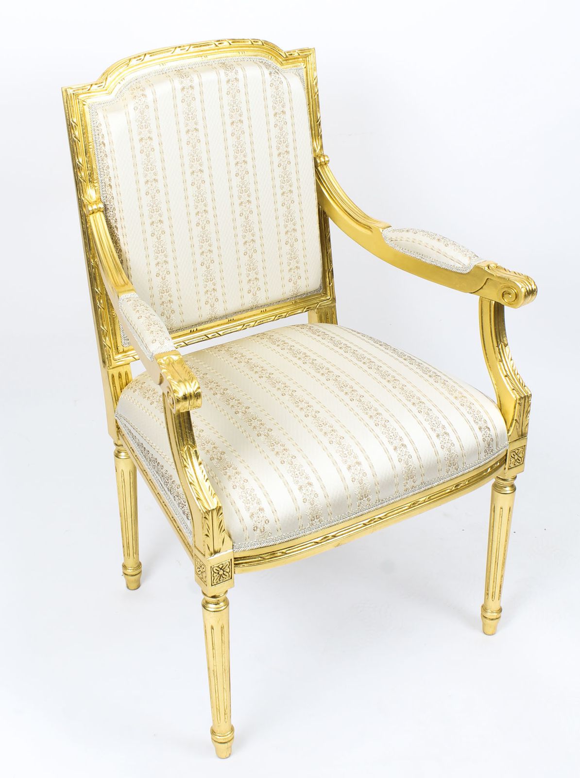 Bespoke Sets Of Giltwood Armchairs In The Louis XV Style Available To Order photo vinterior
