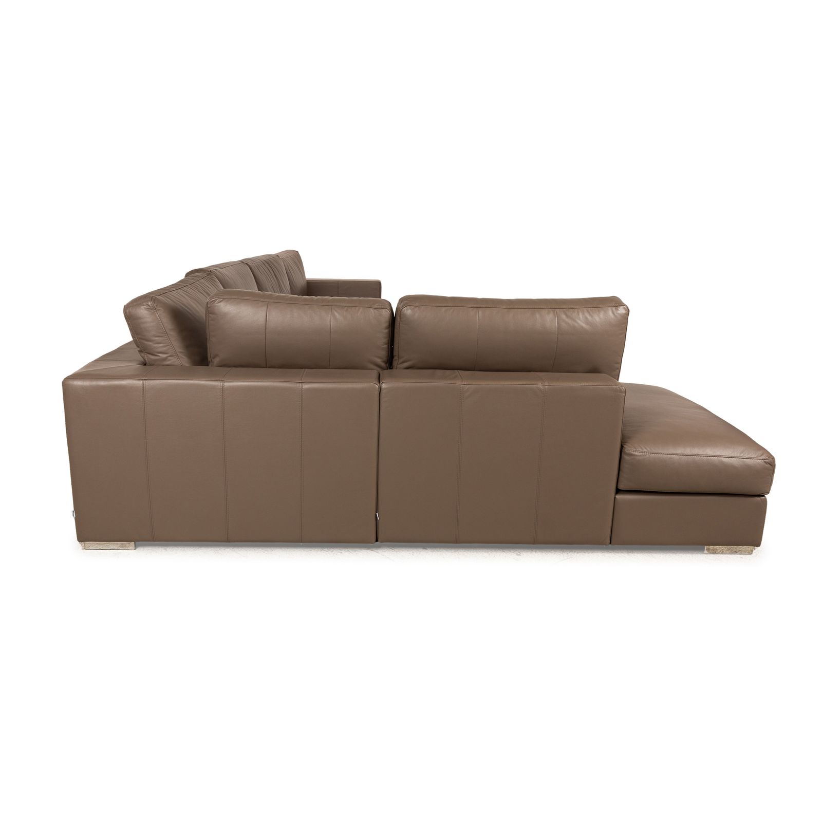 Canapé d'angle BoConcept Cenova en cuir marron photo vintage