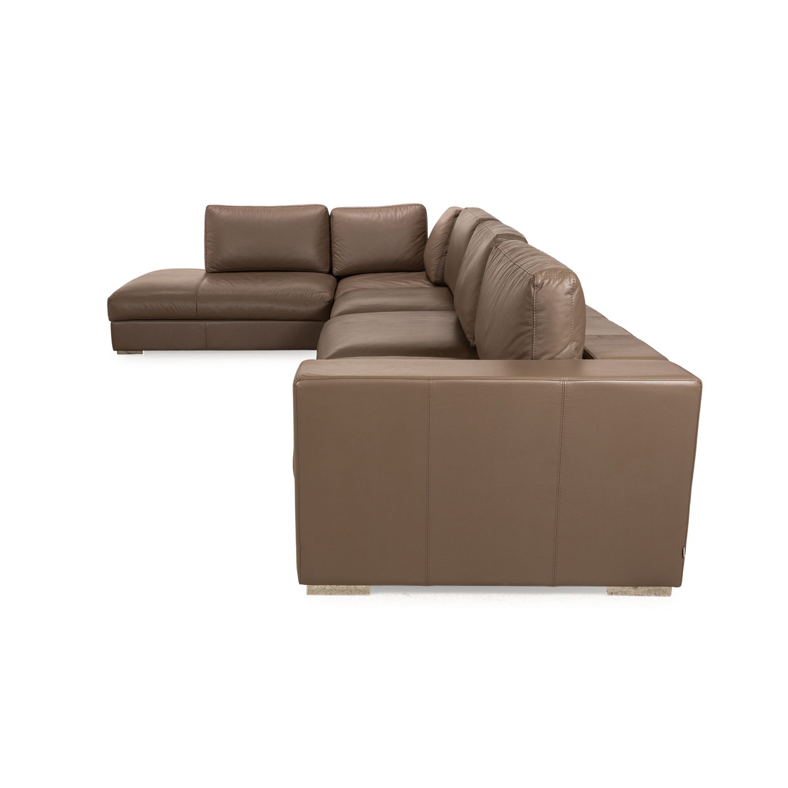 photo for sale Canapé d'angle BoConcept Cenova en cuir marron