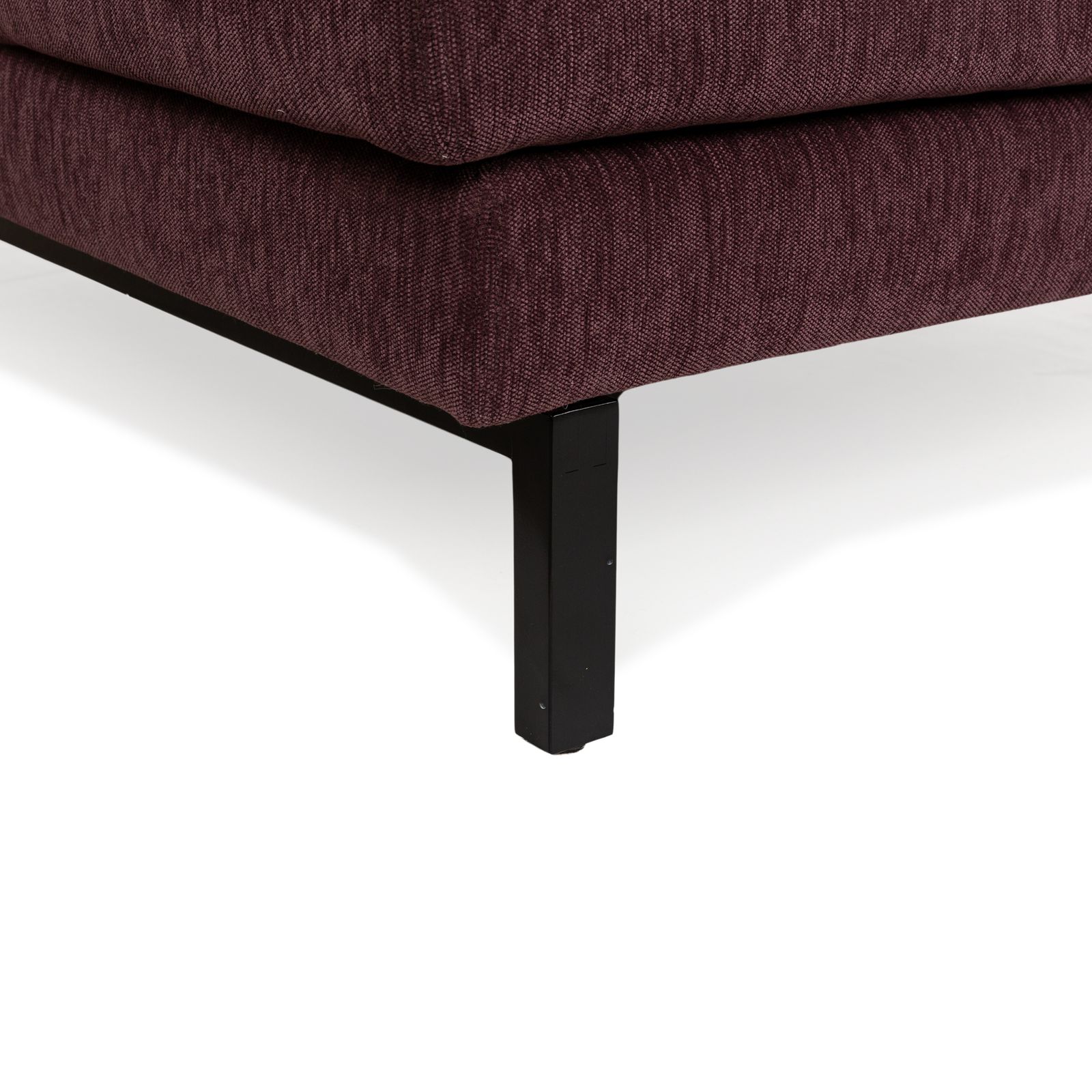 Méridienne Brühl Amber en tissu violet photo Mobilier
