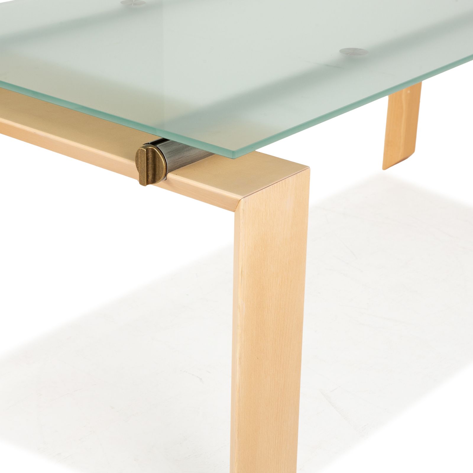 Desalto Stilt glazen eettafel blauw eetkamer 200 x 85 x 77 cm photo for sale